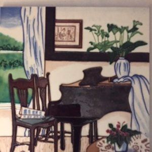 Hanging Ceramic Tile with a beautiful home design